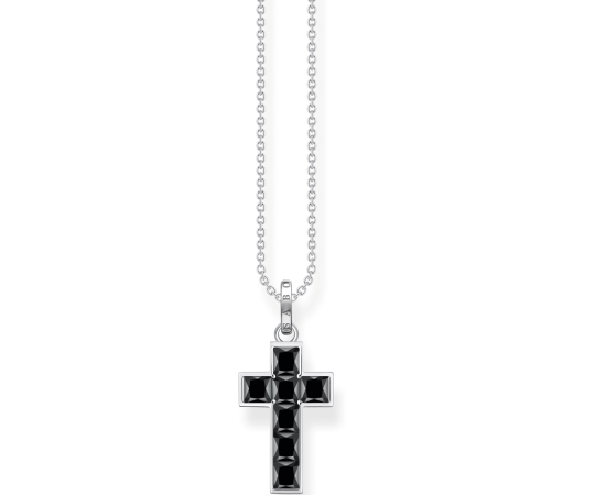 Chain pendant for men: sword, yellow-gold plated | THOMAS SABO
