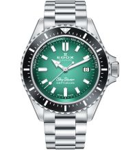 eco.daiki.green0711⭐︎⭐︎⭐︎ Edox 80120-3NM-VDN Skydiver Automatic 44mm Mens watch cheap