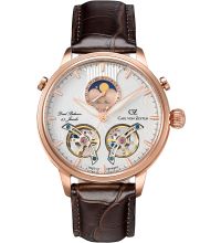 時計 Carl von Zeyten Carl von Zeyten CVZ0082BKS Münstertal automatic 46mm Mens