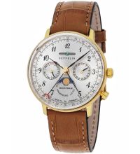 Zeppelin 70392 LZ129 Hindenburg Moonphase 36mm Ladies watch cheap