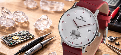 Example photo of a Bulova quartz watch Example photo of a Bulova quartz watch