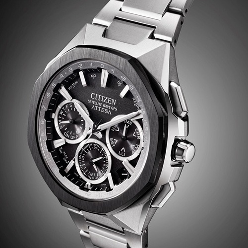 First ATTESA model with ceramic bezel and solar-powered Eco-Drive Satellite Wave GPS
