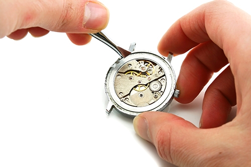 Service & repairs in our watch workshop