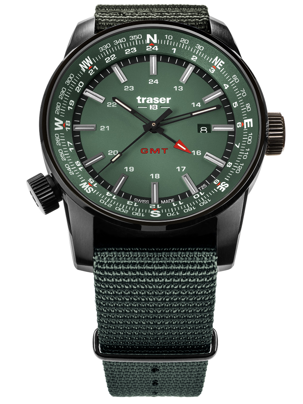 Montre Traser H3 Tactical Brown Titane 46mm - Swiss Made, étanche 20ATM - Neuf Avec étiquettes