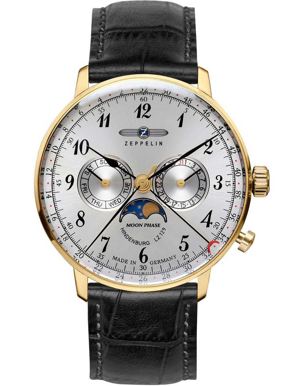 Zeppelin 70381 LZ129 Hindenburg 40 mm Mens watch cheap shopping