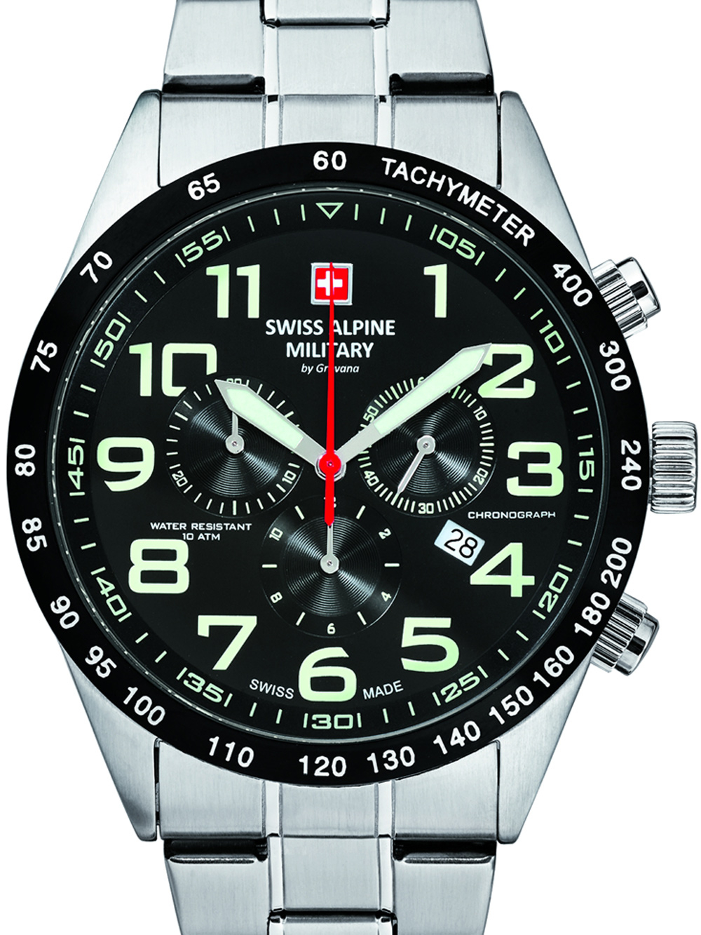 Swiss Alpine Military 7063.9137 chrono 45mm 10ATM