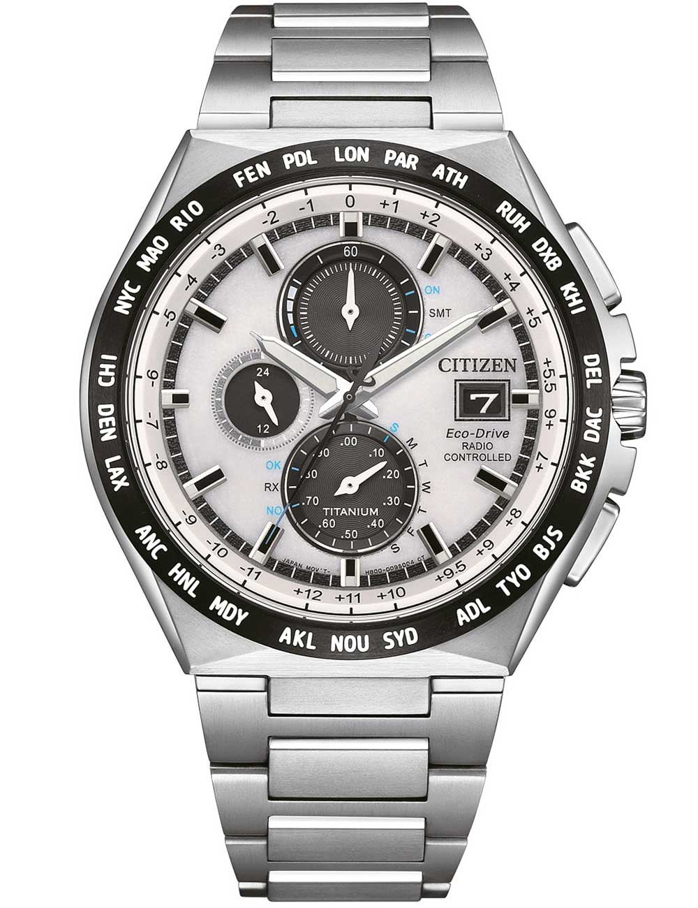 CITIZEN アテッサ Citizen AT8238-84A Eco-Drive Super-Titanium radio controlled
