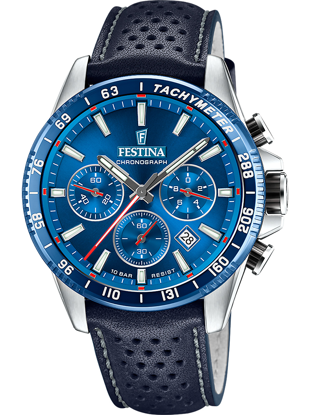 Festina F20561/3 shopping: Timeless 45mm watch cheap Mens chronograph Timeshop24