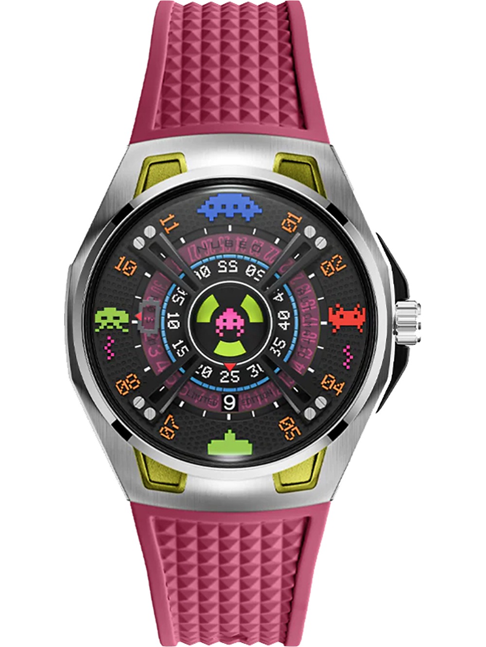 Nubeo NB-6099-SI-02 Space Invaders Limited Edition Automatic 44mm