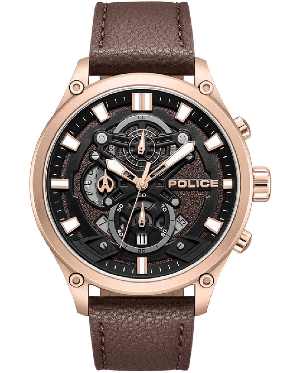 Police Orologio Cronografo Uomo Rebel Rangy – Quadrante Verde