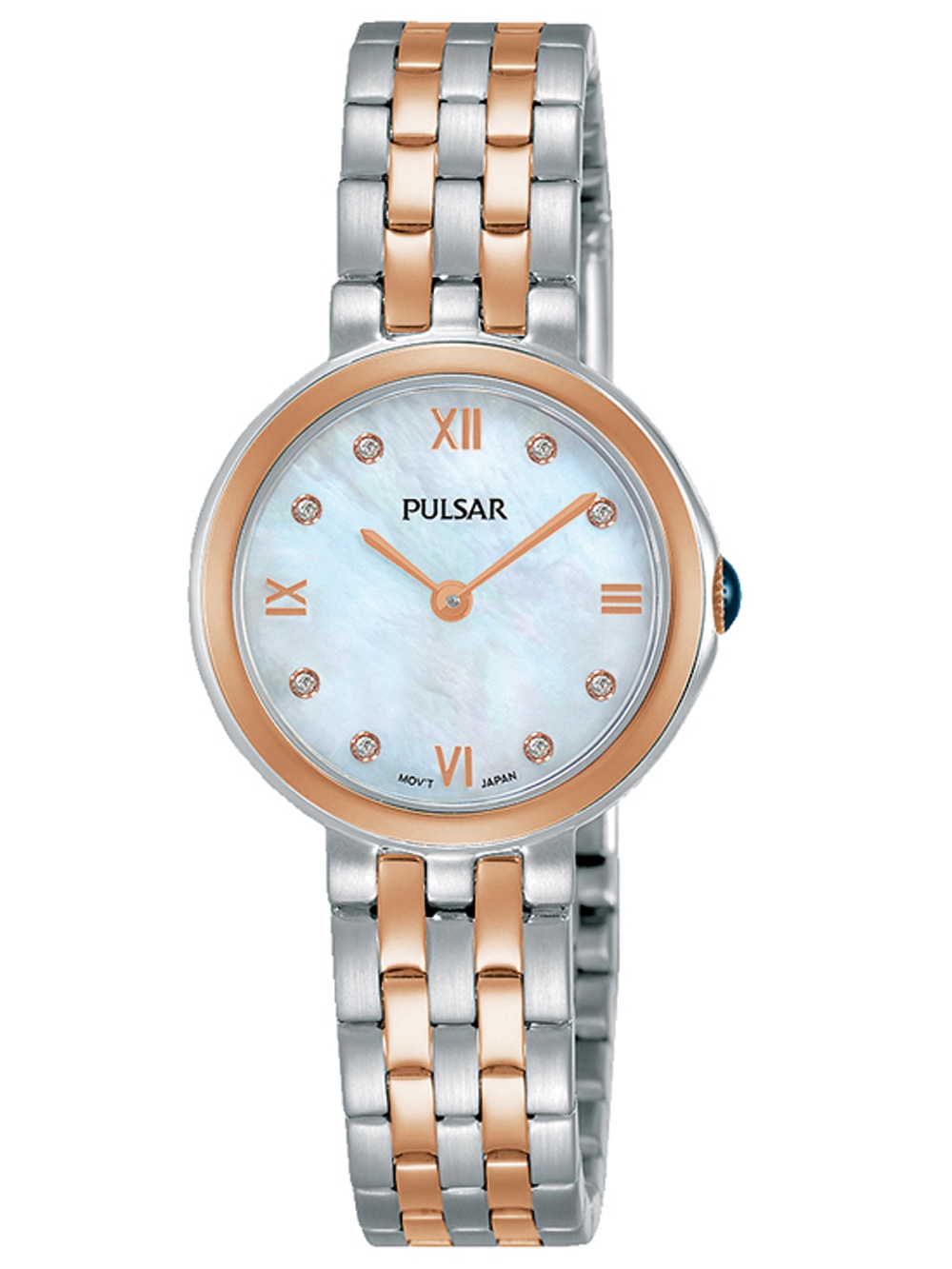 Pulsar horloge PH7554X1 dames goud staal