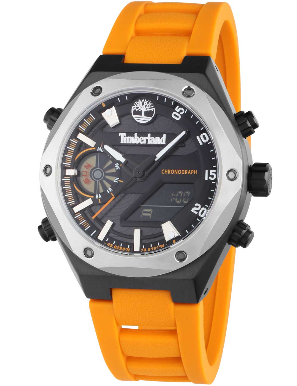 Timeshop24 shopping: Timberland 45mm Mens Abbotville TDWGP2231402 cheap watch