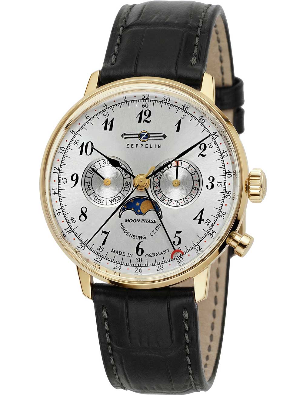 Zeppelin 70381 LZ129 Hindenburg 40 mm Mens watch cheap shopping